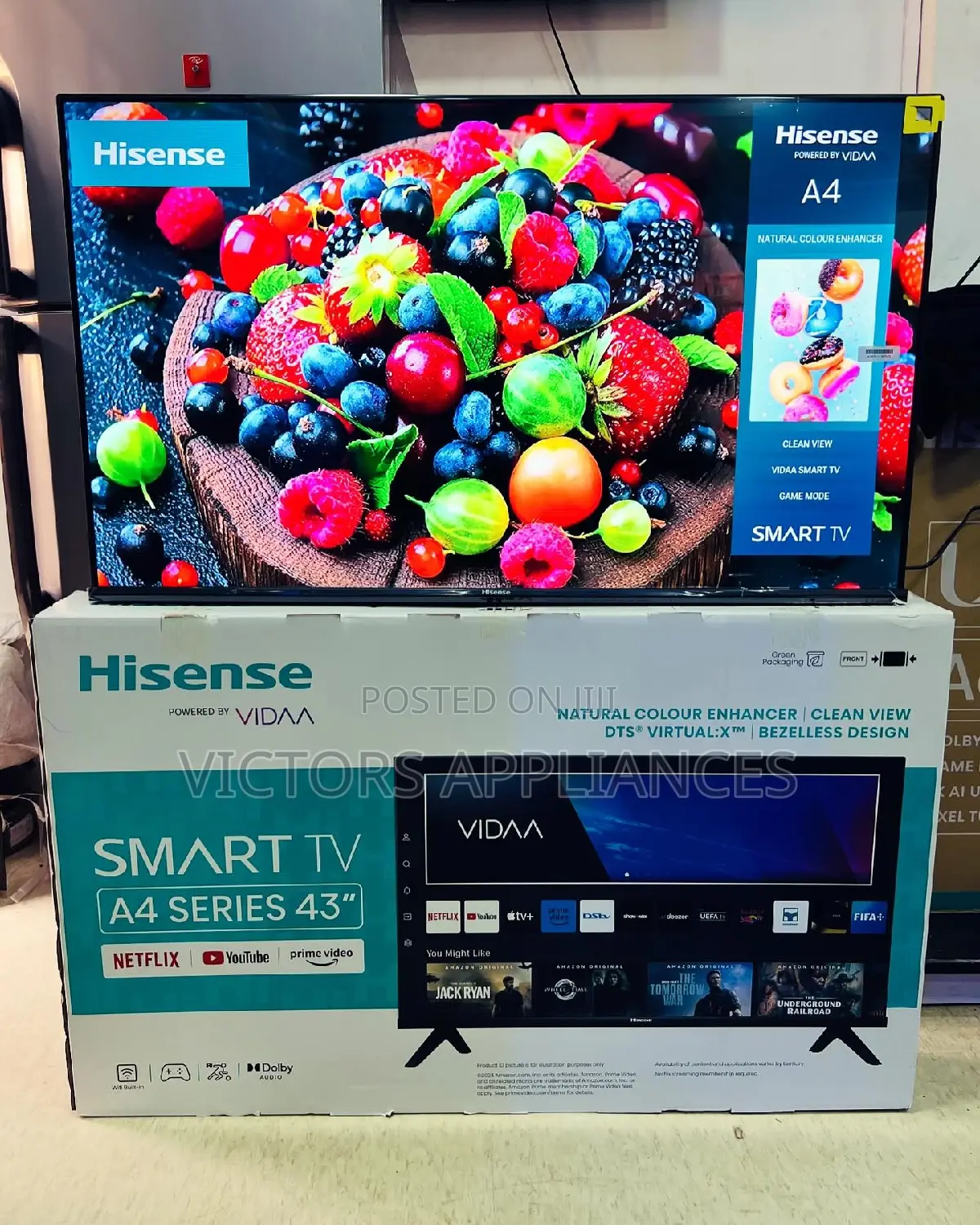 New Model Hisense 50 Inch Uhd Smart Tv With Apple Airplay