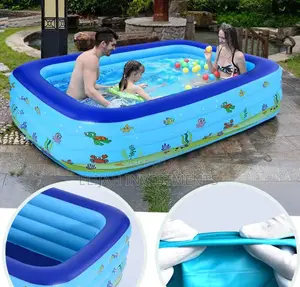Three Ring Kids Rectangular Swimming Pool