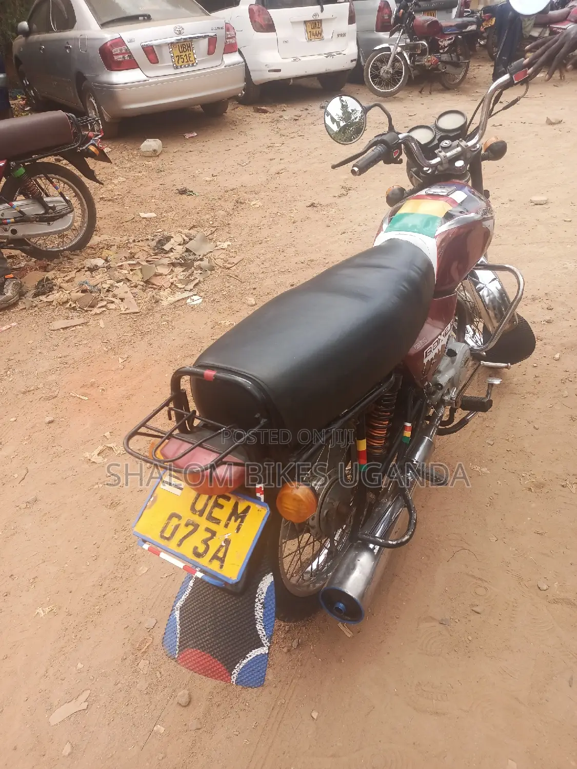 Bajaj Boxer 100 2016 Red