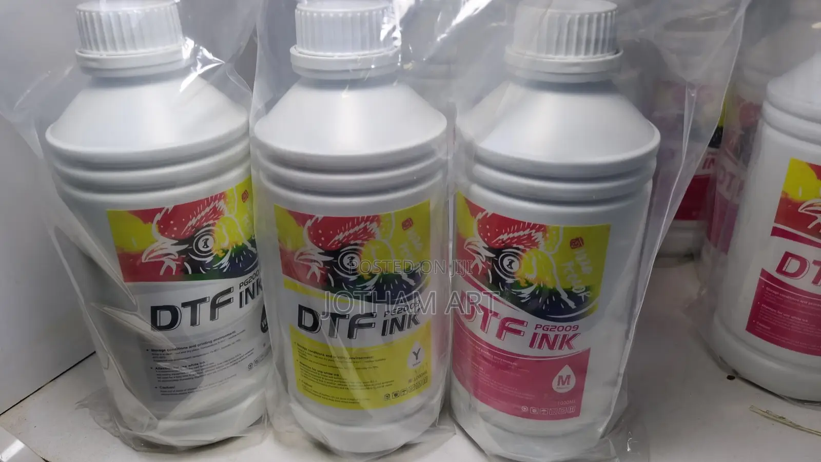 DTF Inks for DTF Printers.