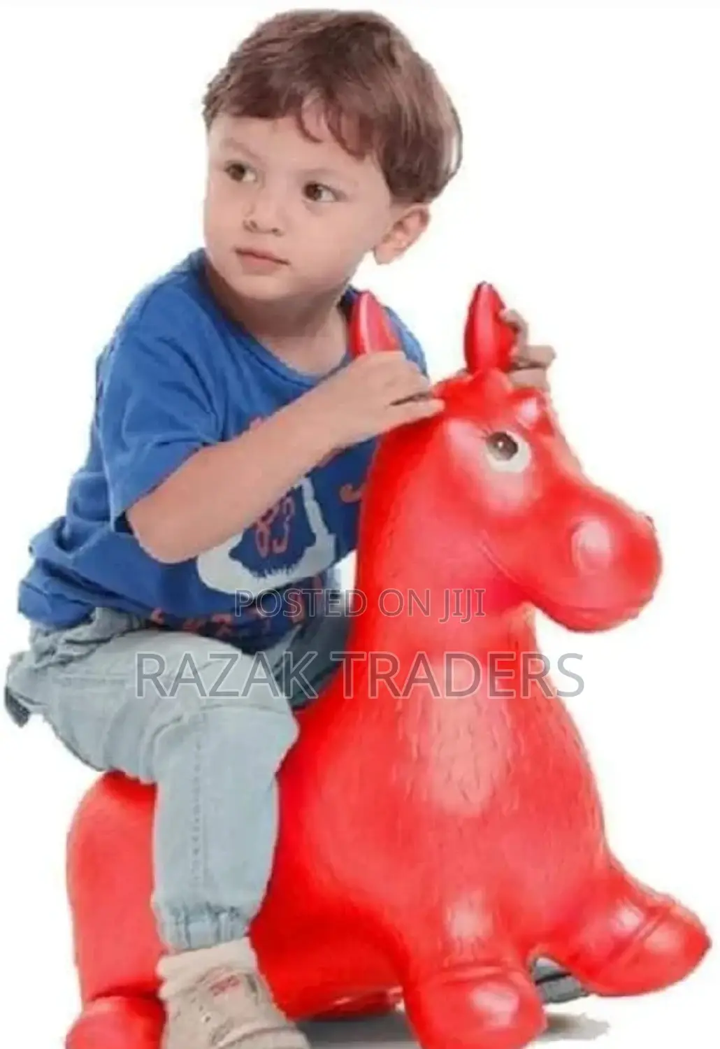 Tickles Jumping Deer With Music(Inflatable Space Hopper