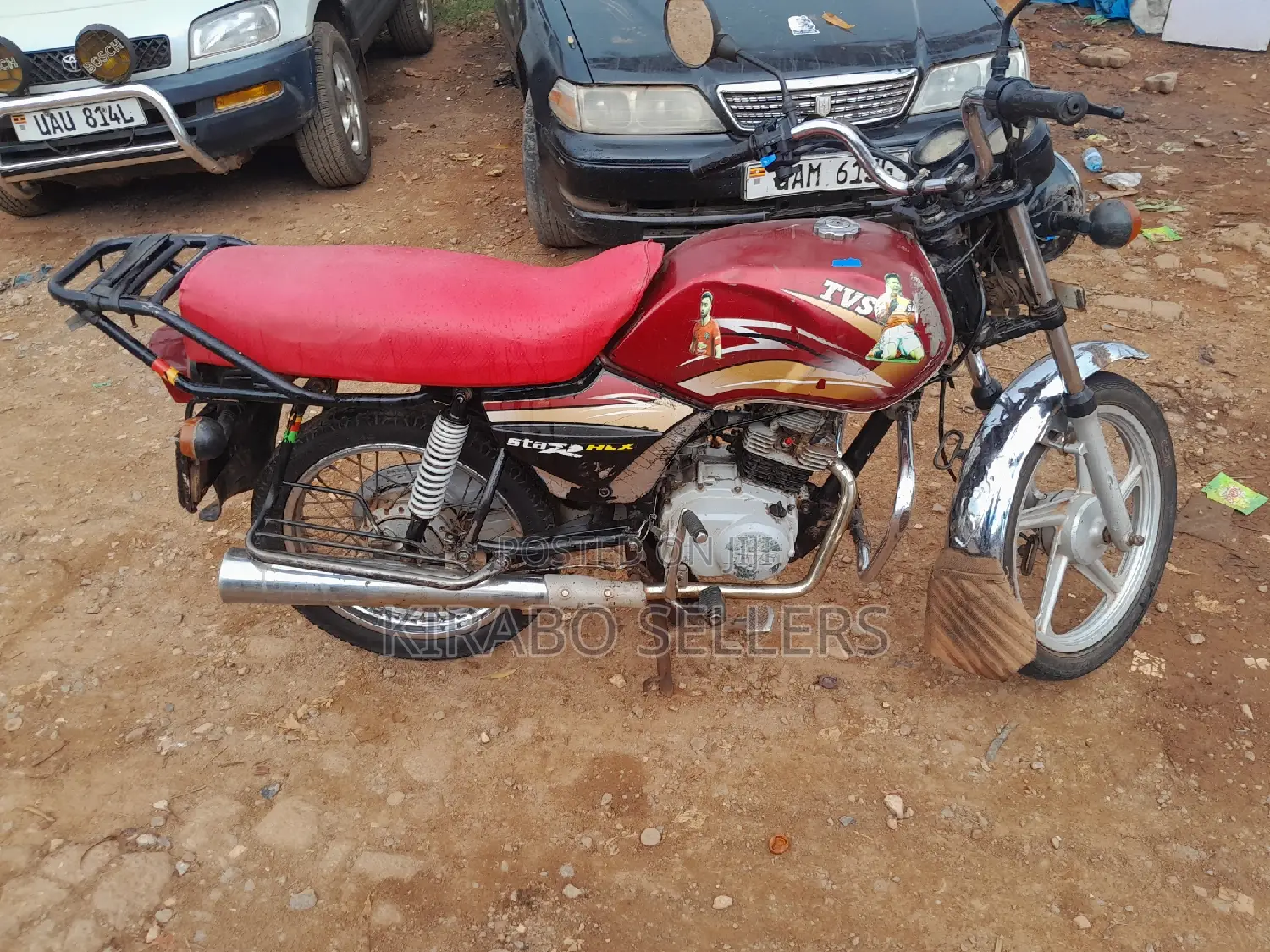 TVS XL 100 2020 Red