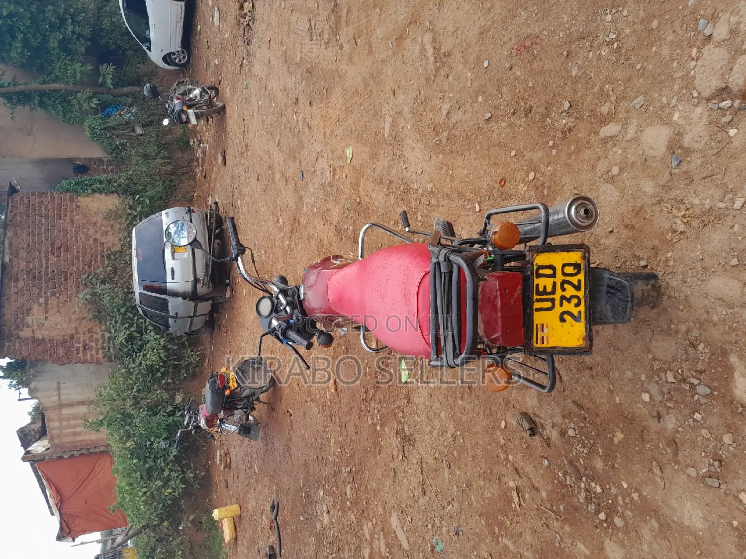 TVS XL 100 2020 Red