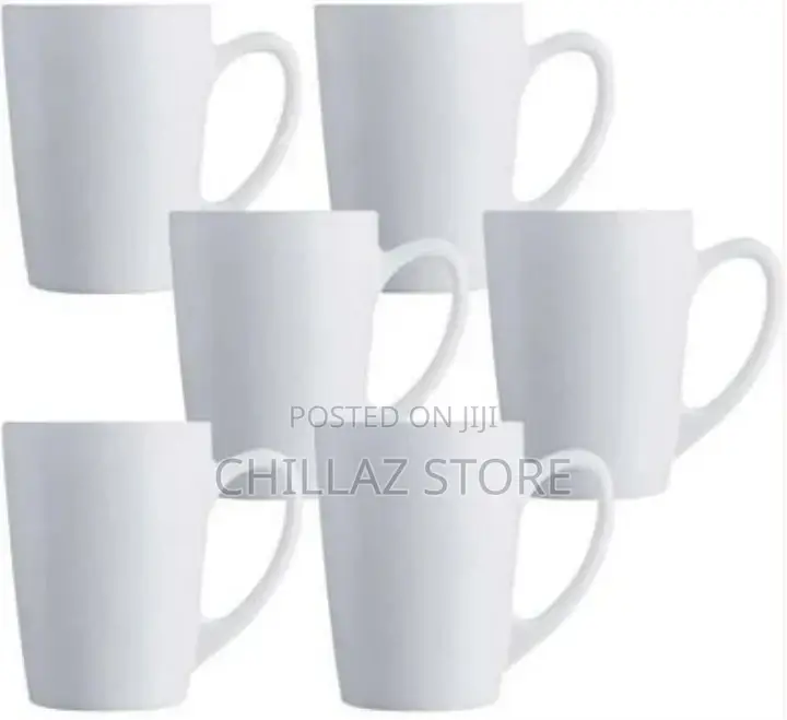 Luminarc 6 Pieces of Tea Coffee Mug Cups-