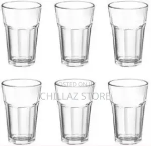 Luminarc 6 Pieces of Water Juice Glasses Cups Drinkware -