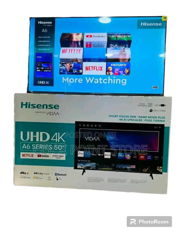 Hisense 50 Inch A6/50 Inch Tv/ 50 Inch/ 50" / Hisense Tv 50"