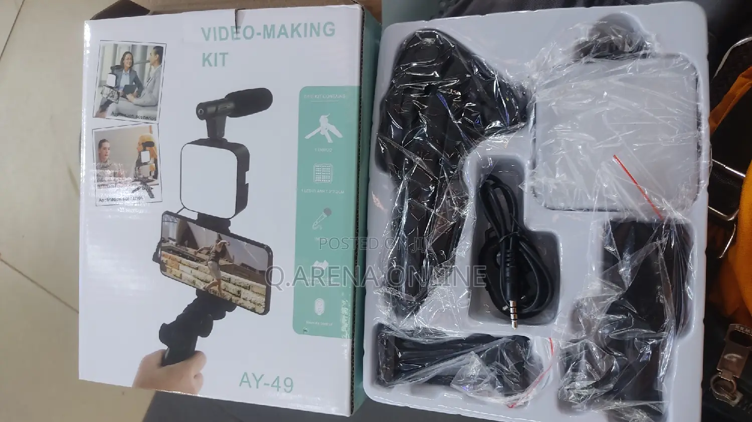 Video Making Kit With Bluetooth Remote