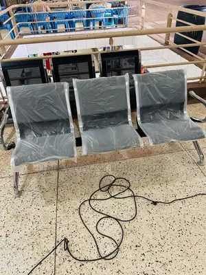 Cushioned Airport Chair (3 Seater)