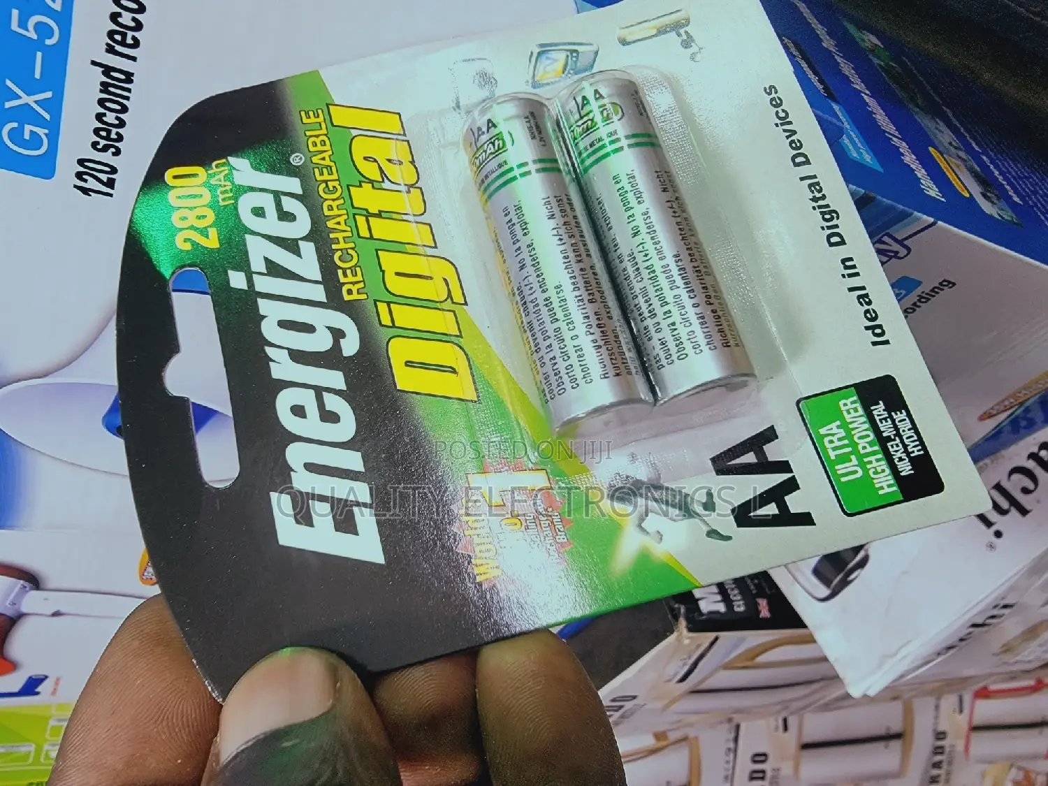 Energizer Rechargeable Batteries (3)