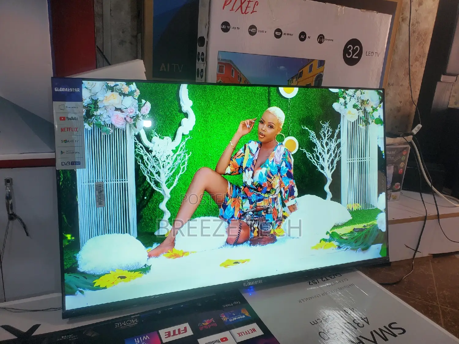 Globalstar Tv 43"INCH Smart.