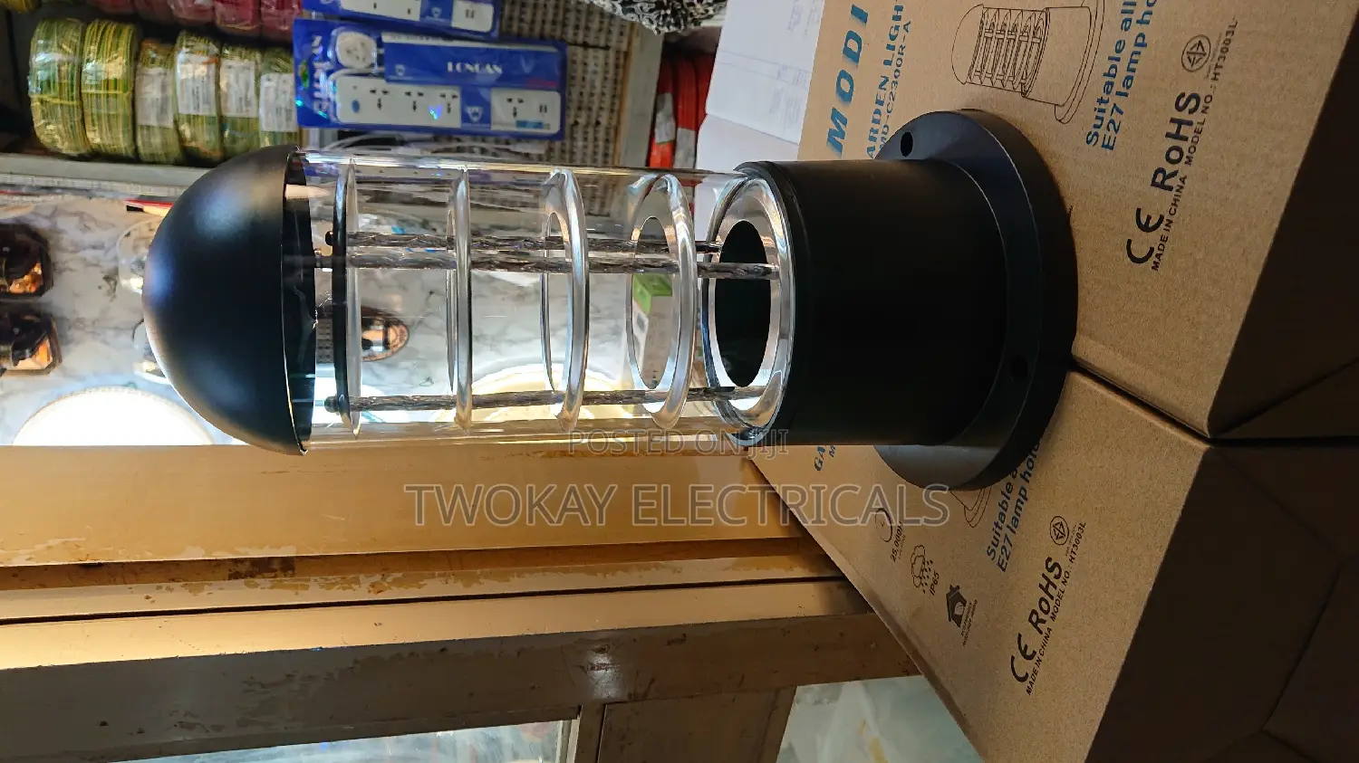 Reflector Gate Fence Lights Strait and Angle