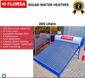 Florsa Pure Precious 200 Liters Solar Water Heater
