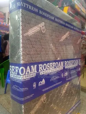 Rosefoam Mattress High Density.6*6*6inches.( Brown)