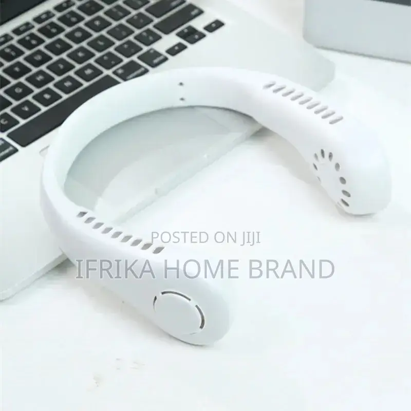 Mini Hanging Neck Fan High Wind 3 Speed Adjustable USB