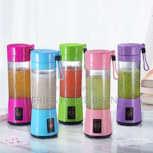 Blender Bottle Lemon Portable Electric USB Rechargeable