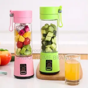 Blender Bottle Lemon Portable Electric USB Rechargeable