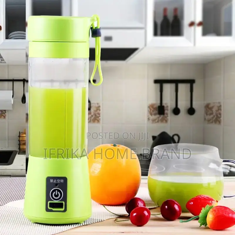 Blender Bottle Lemon Portable Electric USB Rechargeable