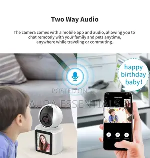 2 Way Video Calling Camera With Monitoring Motion Track