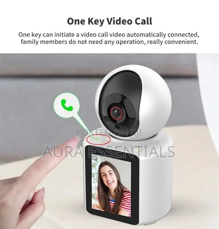 2 Way Video Calling Camera With Monitoring Motion Track