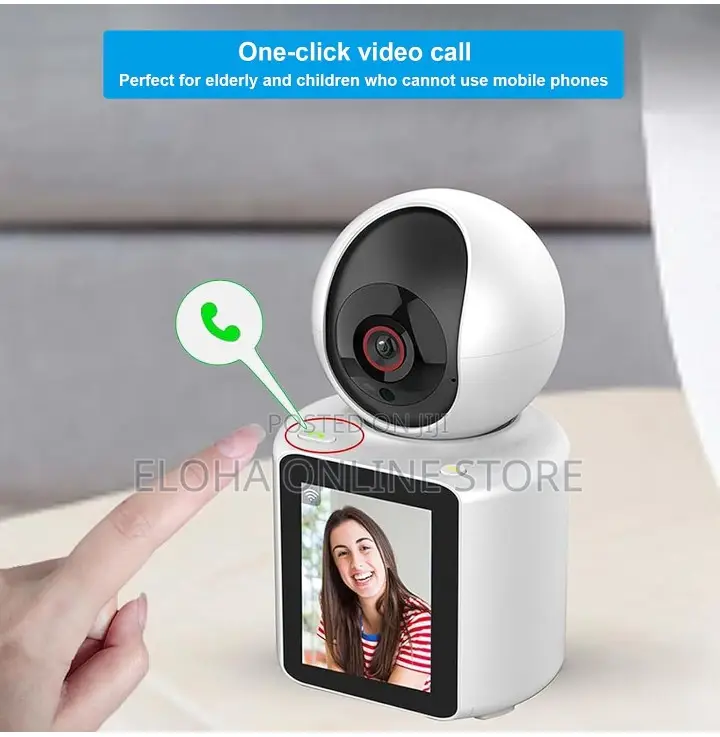 2 in 1 Video Call and Wireless Security Camera