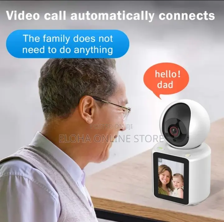 2 in 1 Video Call and Wireless Security Camera