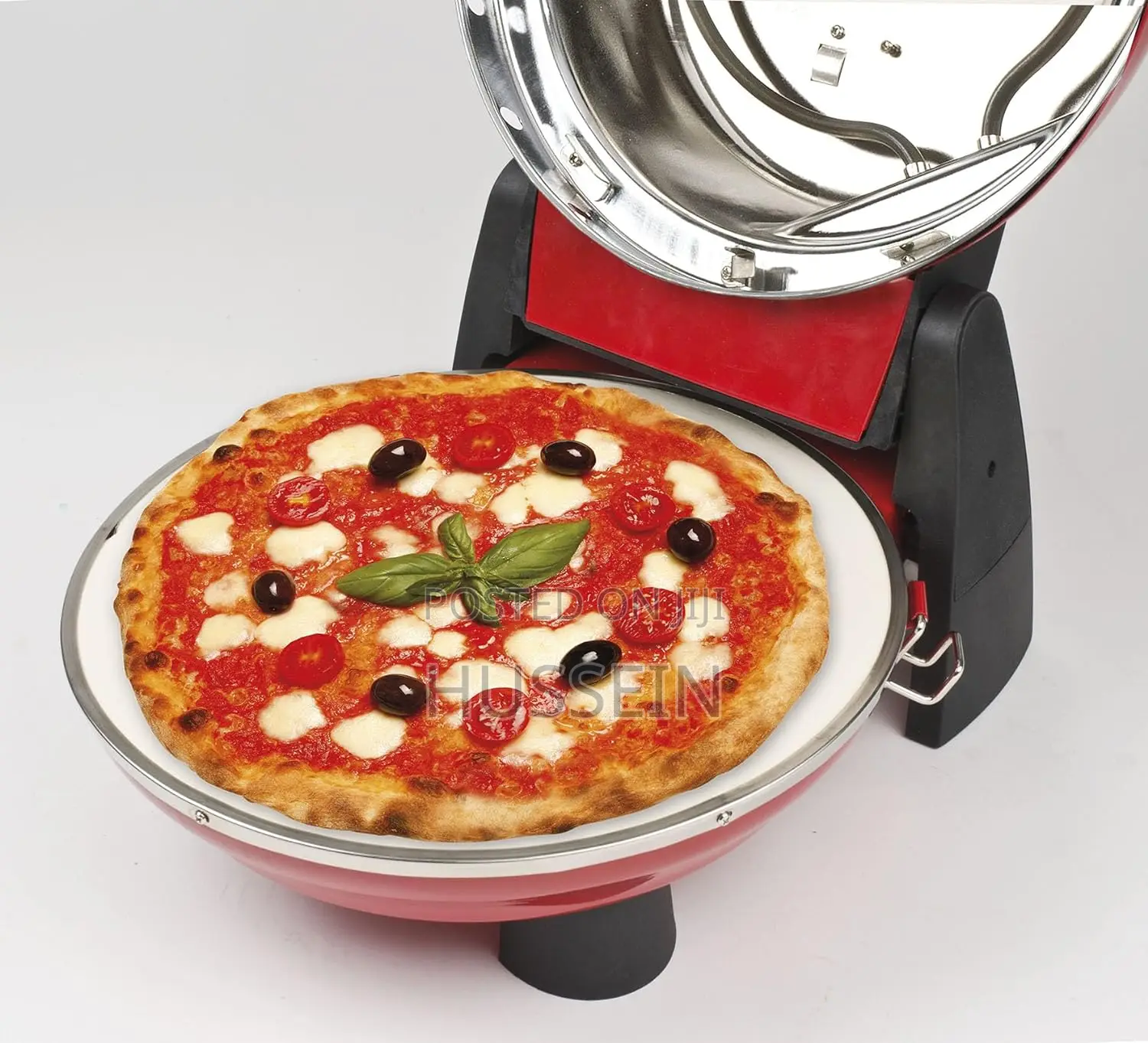 G3 Ferrari G10032 1200 W Black Red Pizza and Oven Maker