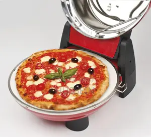 G3 Ferrari G10032 1200 W Black Red Pizza and Oven Maker