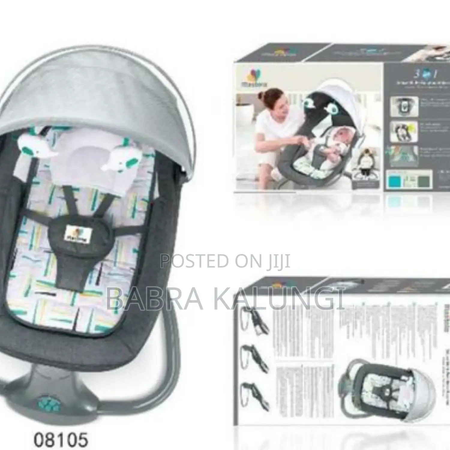 Mastela 3 in 1 Baby Electric Swing