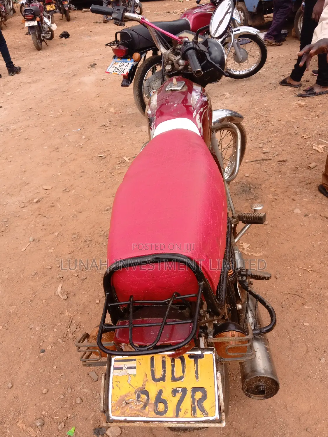 Bajaj Boxer 100 2017 Red