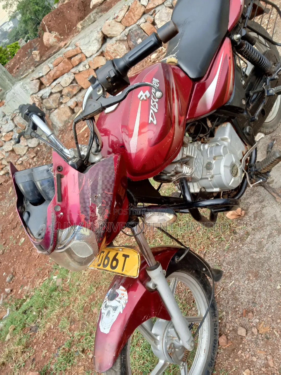 Bajaj Discover 125 2023 Red