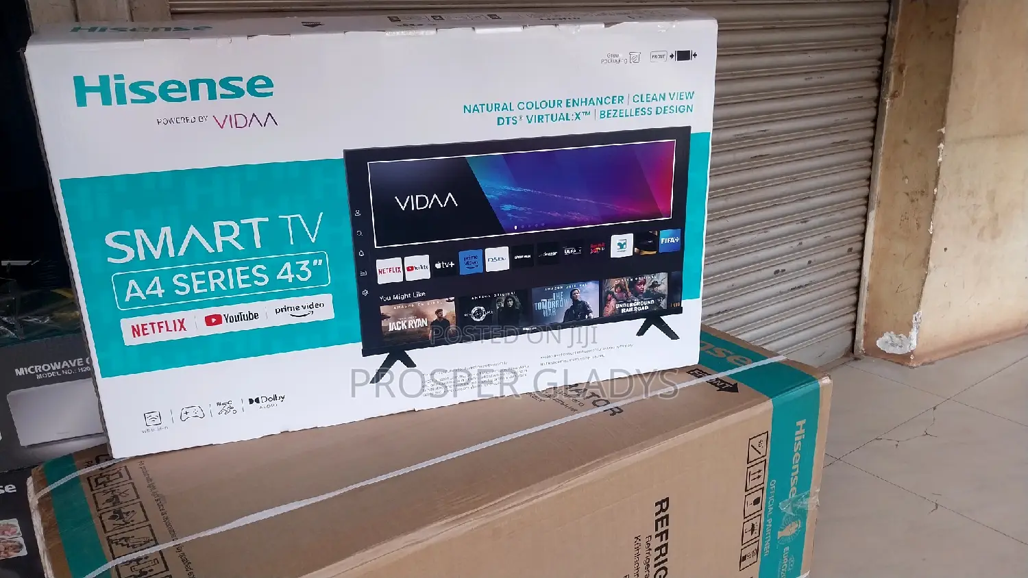 43 Inches Led Hisense Smart Digital Flat Screen Flameless