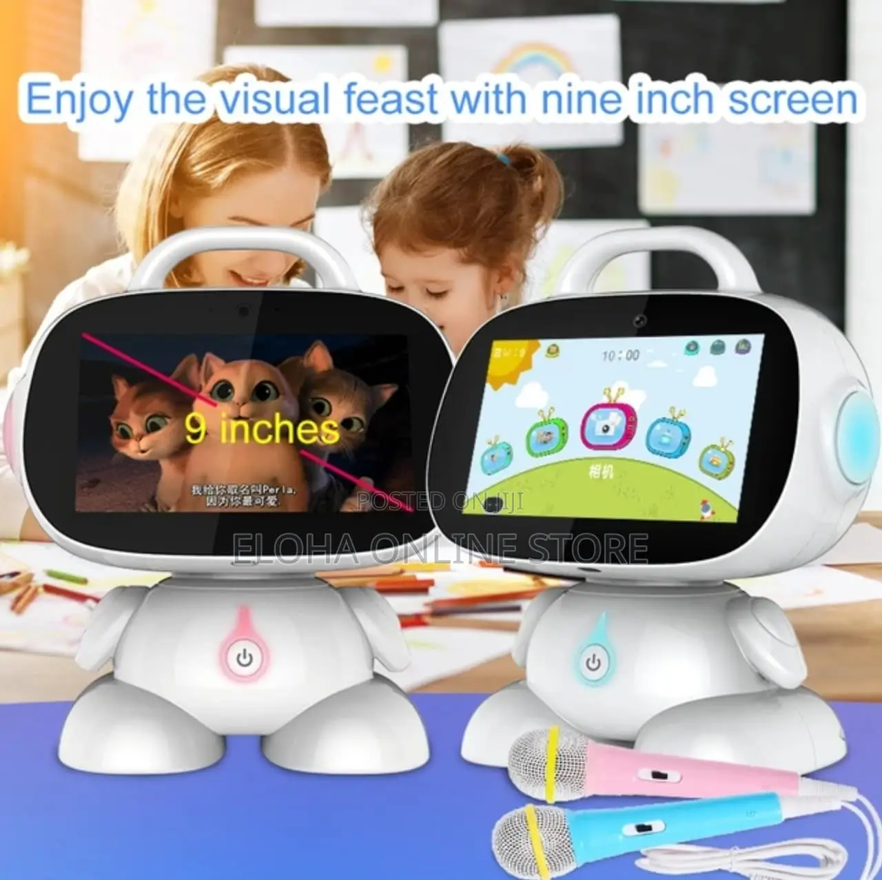 Kids Intelligent Robot Early Education Machine
