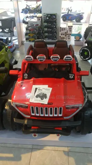 Jeep Kids Car With Light Music Rechargeable