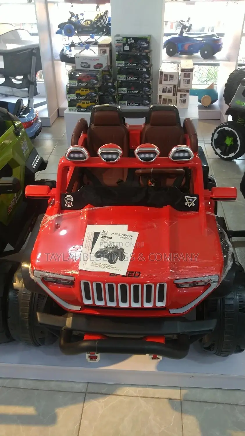 Jeep Kids Car With Light Music Rechargeable