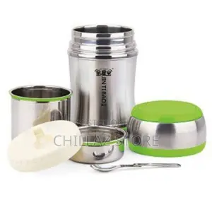 1.6L Steel Food Flask Lunch Box Storage Container -
