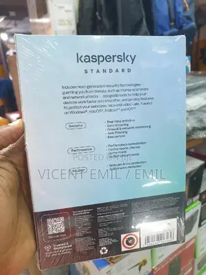 Ant-Virus 3 Users Kaspersky Standard 2024