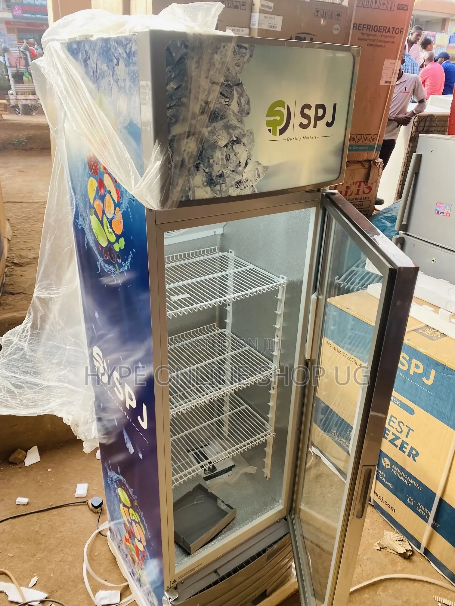 SPJ Display 350 Brand New Fridge