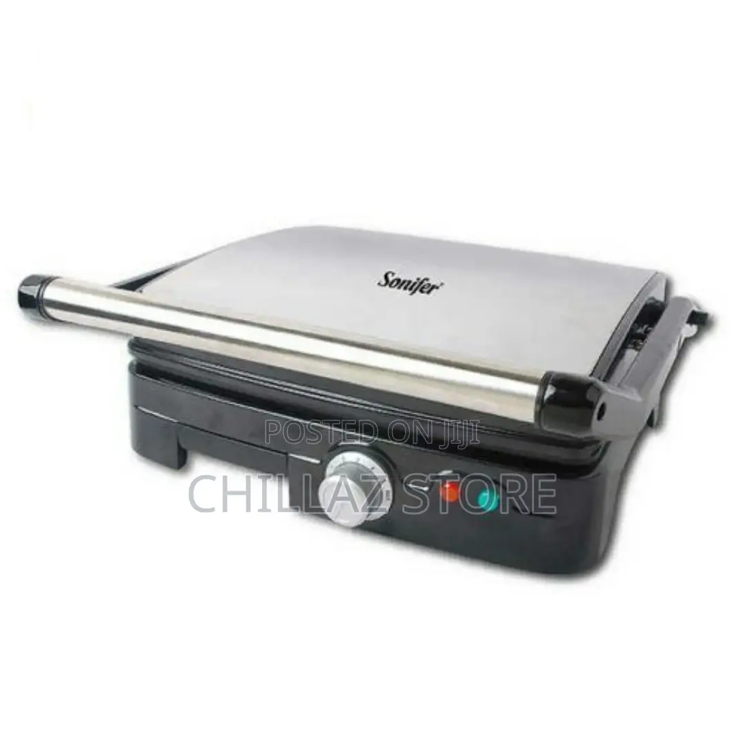 Sonifer Non Stick Plate Mini Electric Contact Barbecue Grill