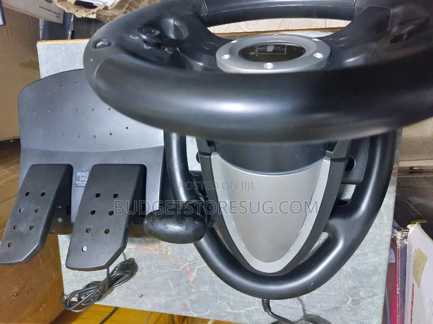 Race Wheel and Pedals