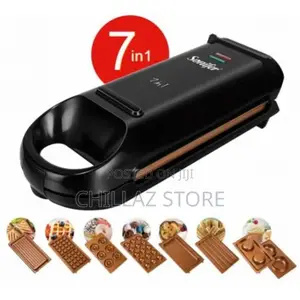Sonifer 7 In1 Nonstick Cool Touch Handle Sandwich Maker