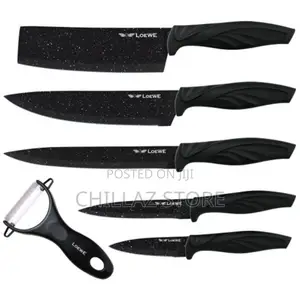 Loewe 6 Pieces of Kitchen Non-Stick Coating Knife Set