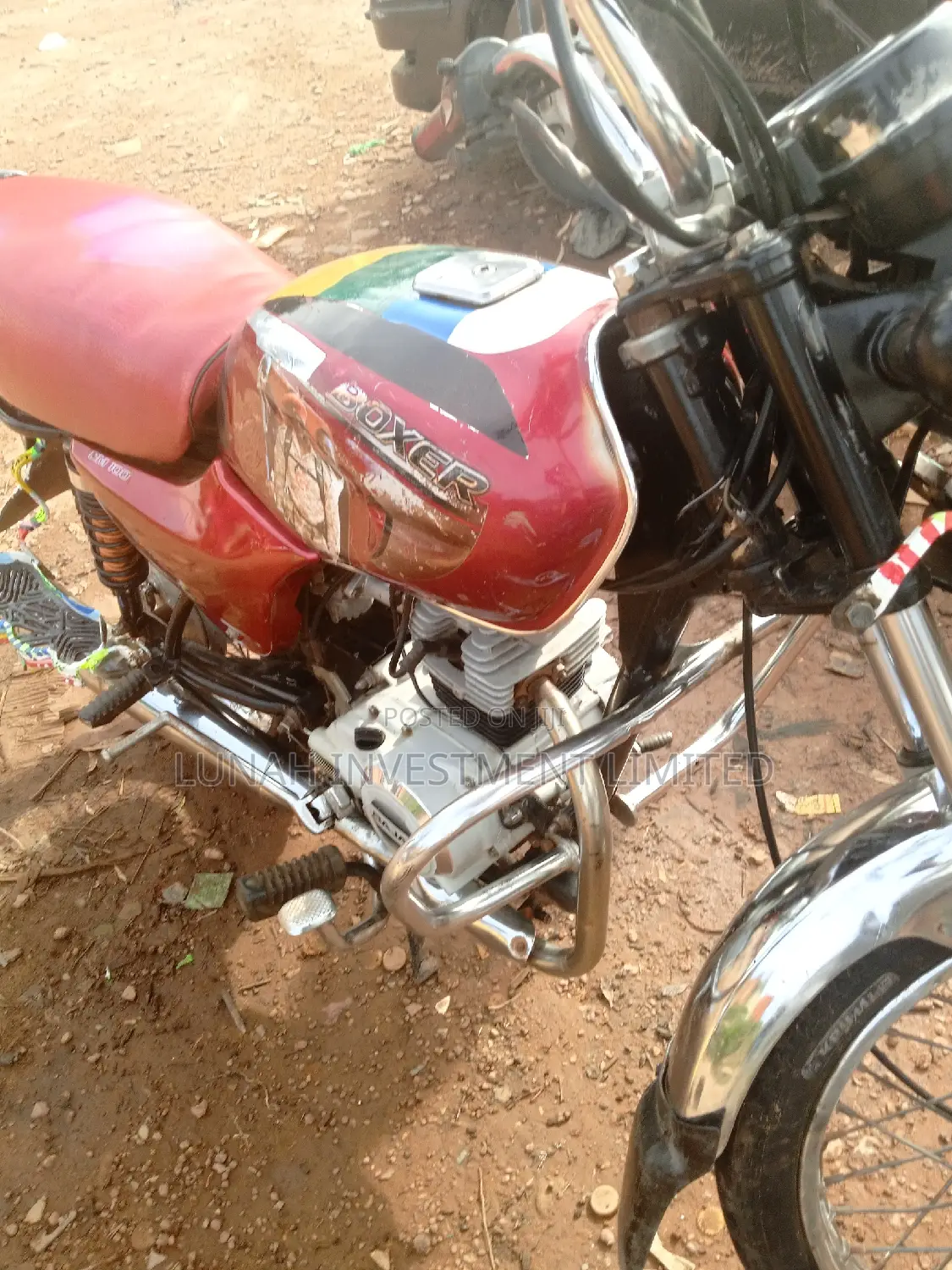 Bajaj Boxer 2023 Red