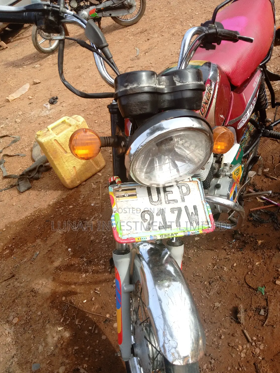 Bajaj Boxer 2023 Red