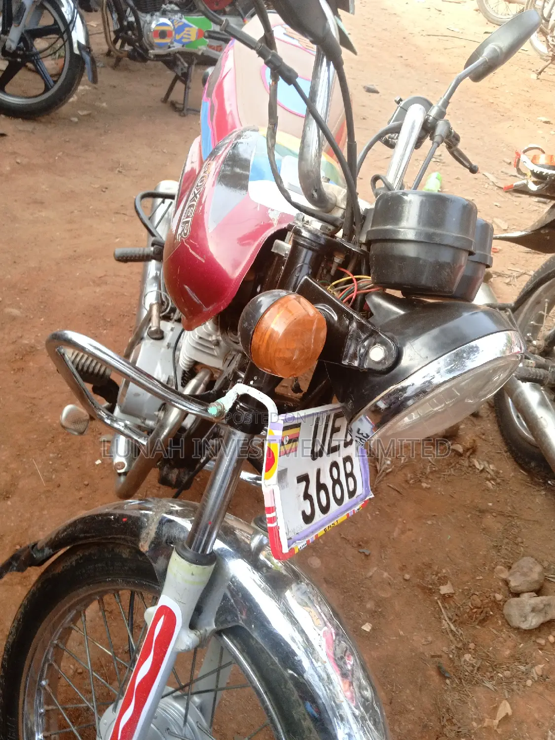 Bajaj Boxer 2020 Red
