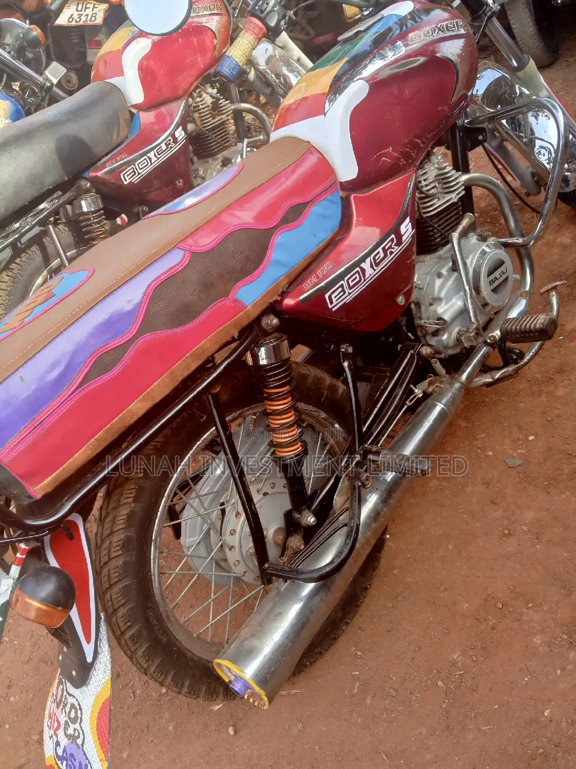 Bajaj Boxer 2020 Red
