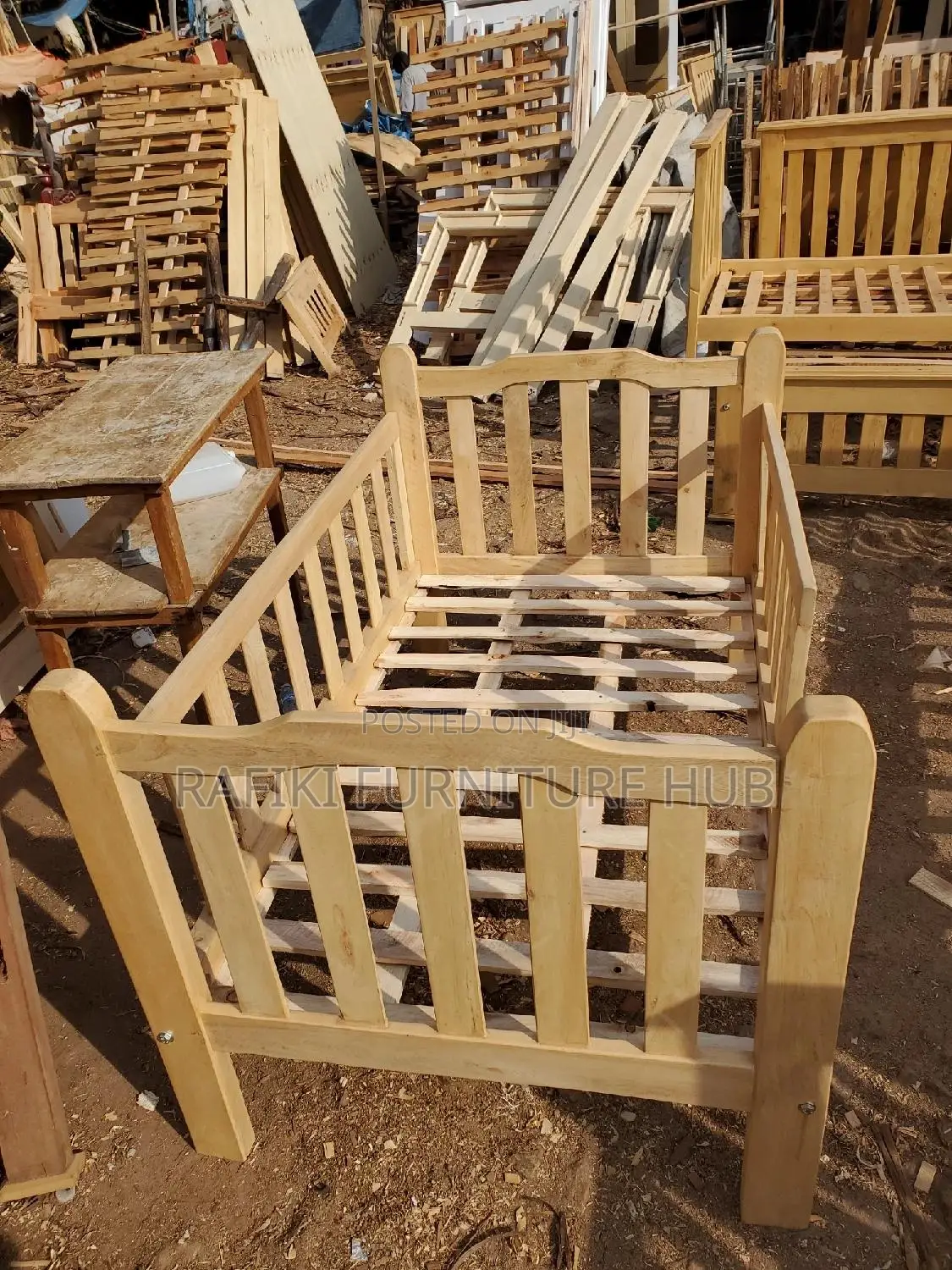 Baby Bed / 3by6 Bed / Wooden Bed / Good / Furniture / Cote