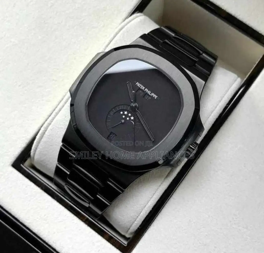 Patek Philippe Black Men's Watch