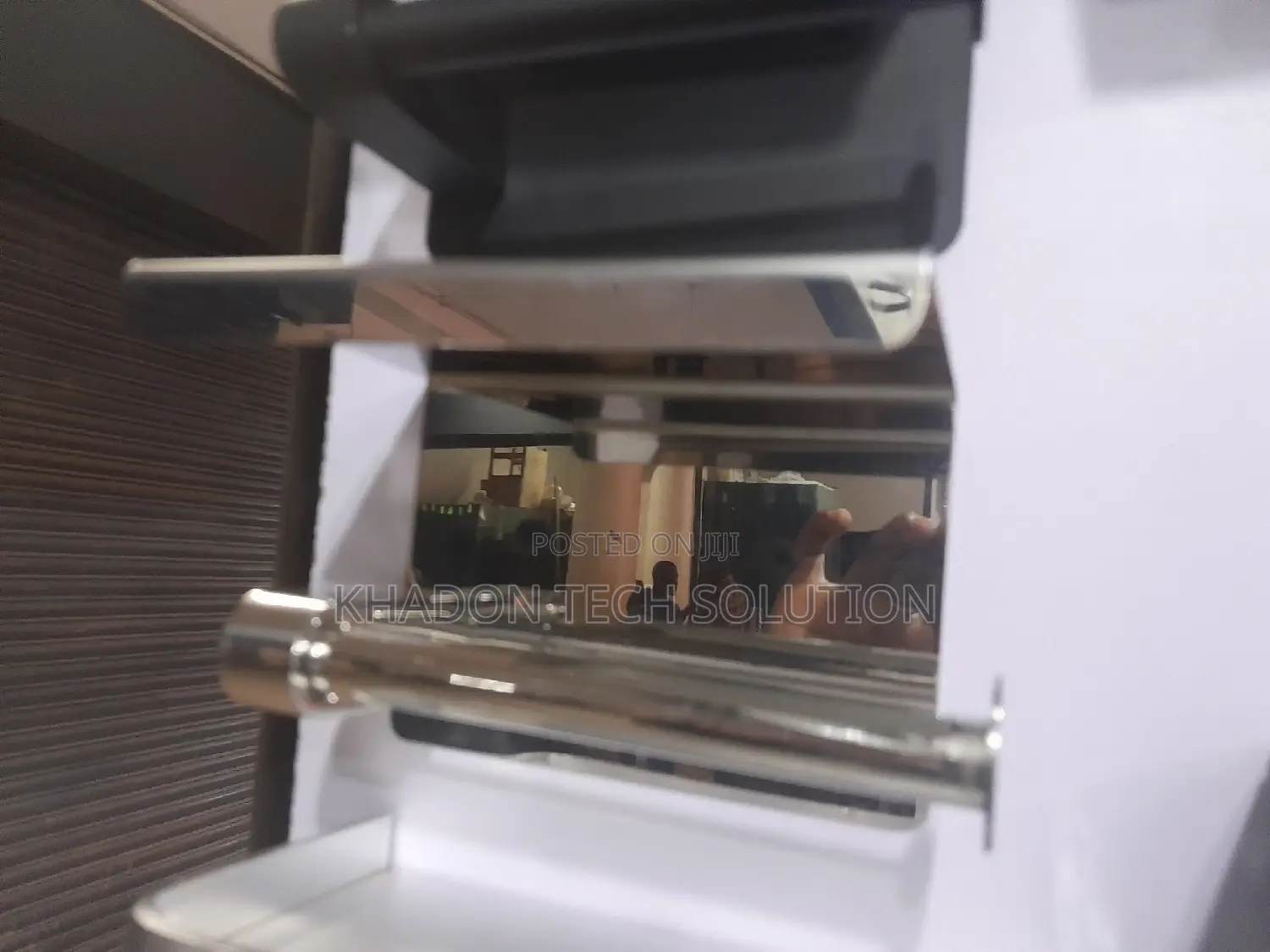 Phone Tp Holder Silver Inside Stick