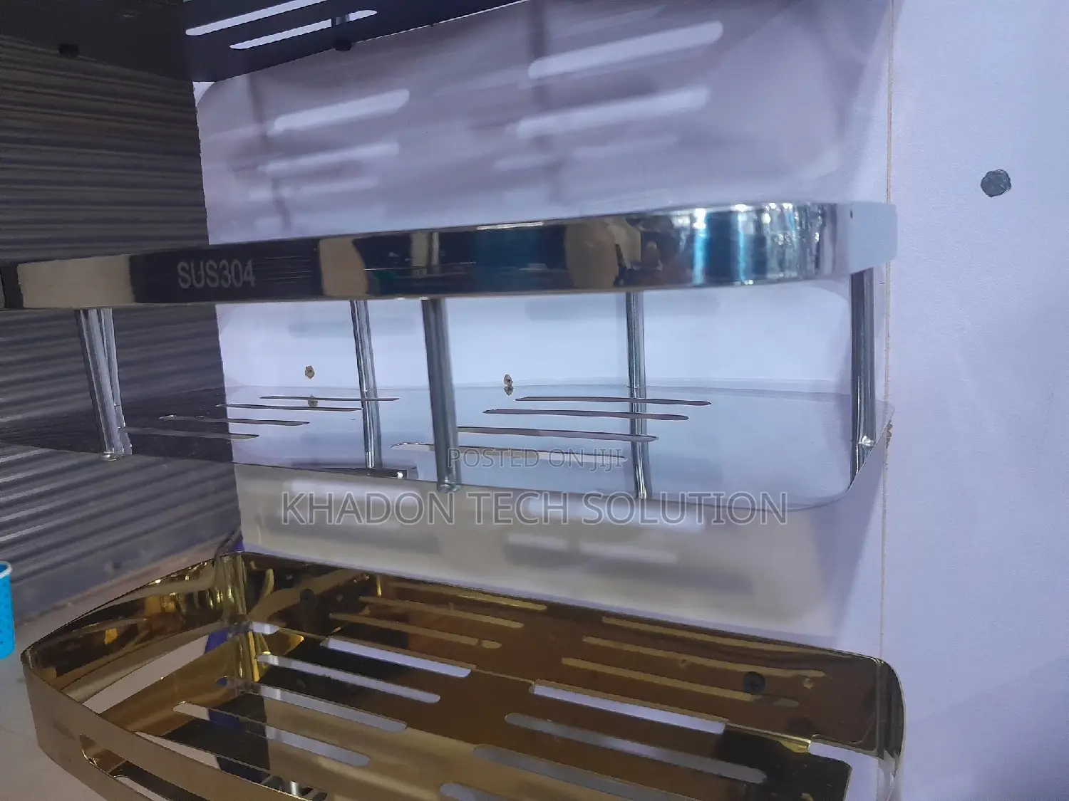 Straight Shelf Single Silver