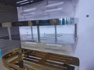 Straight Shelf Single Silver